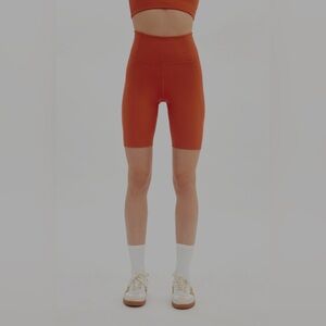Girlfriend collective high rise biker shorts sz small